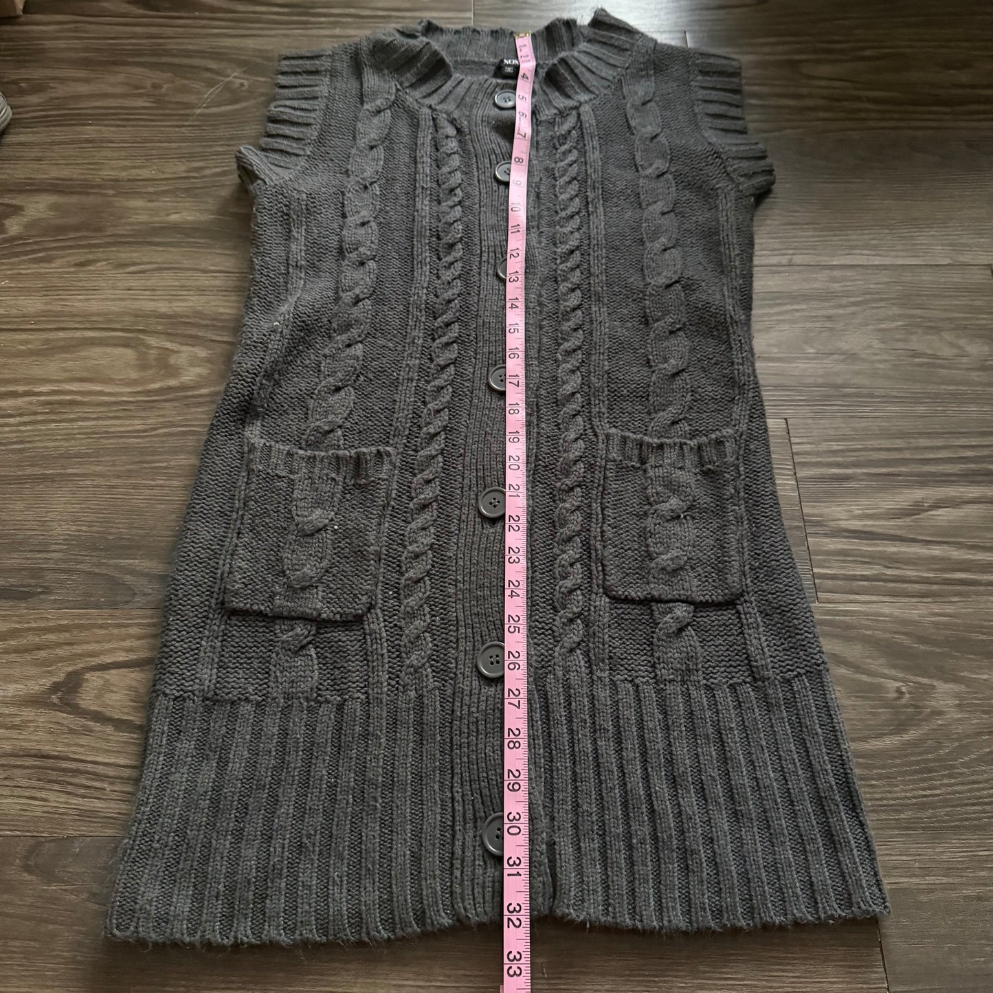XOXO gray cardigan