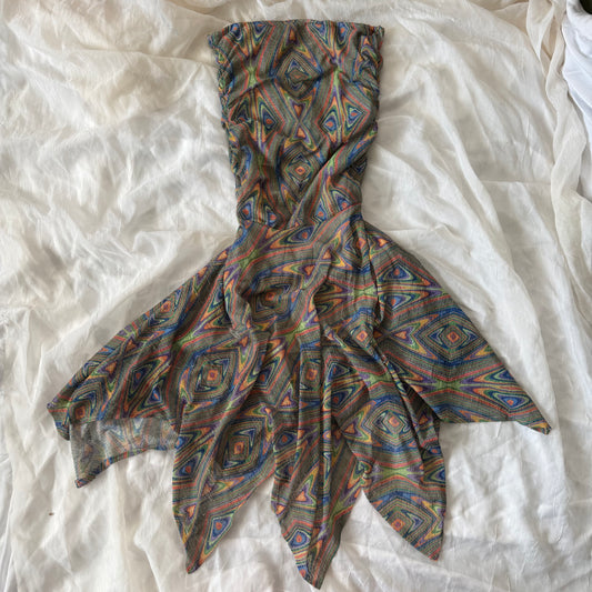 Swirly boho fairy dress