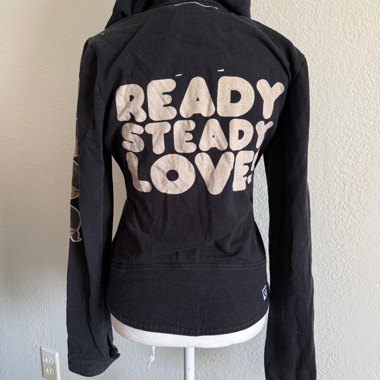 Harajuku fitted zip up jacket