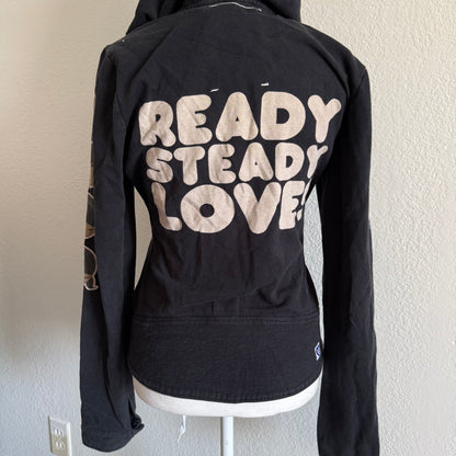 Harajuku fitted zip up jacket