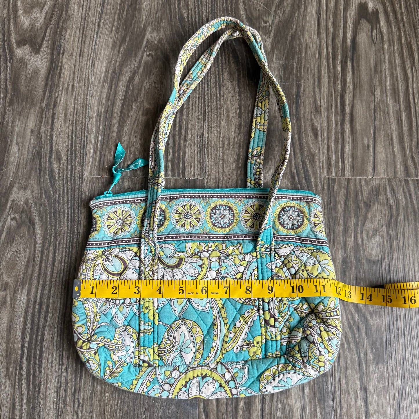 Vera Bradley turquoise bag