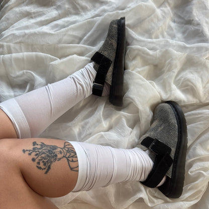 Doc marten acid wash mules