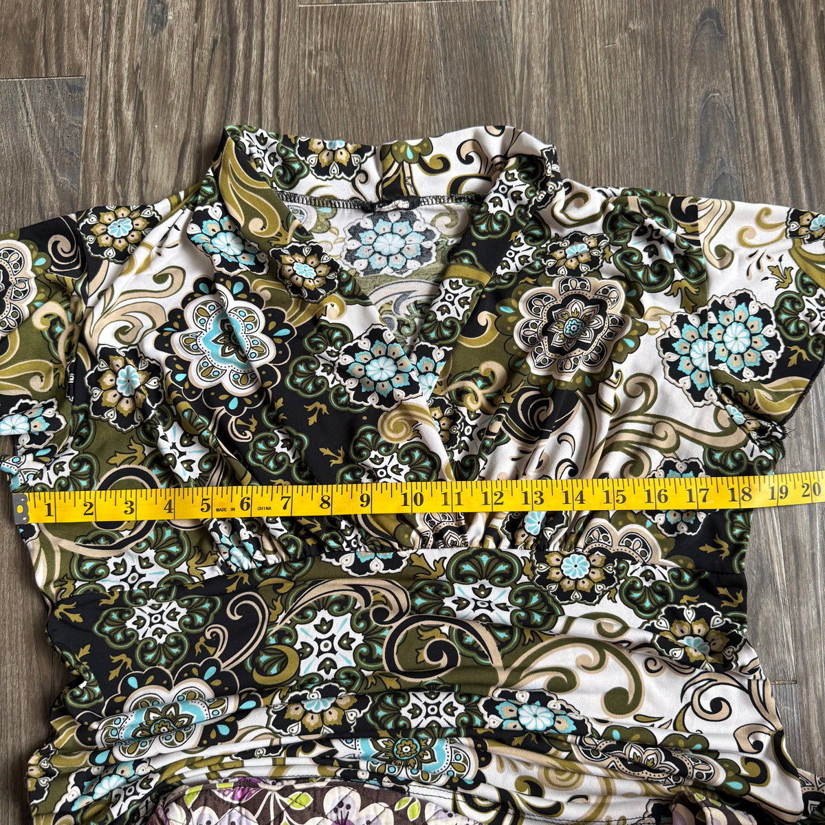 Misty’s whimsical swirl top