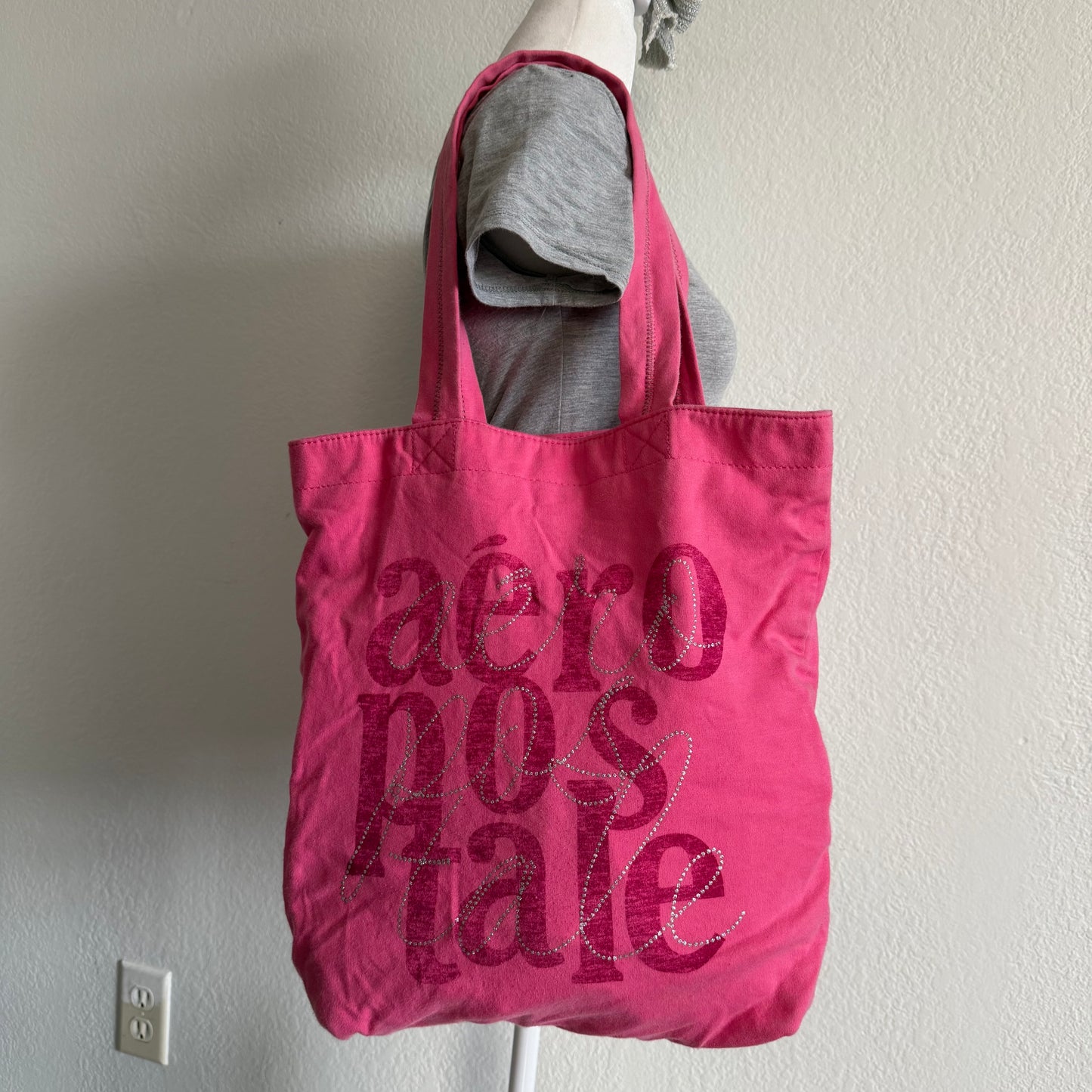 Aeropostale pink tote bag