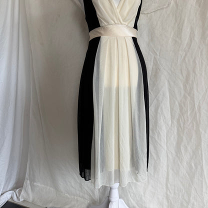 2000s Ruby Rox ribbon hoco dress