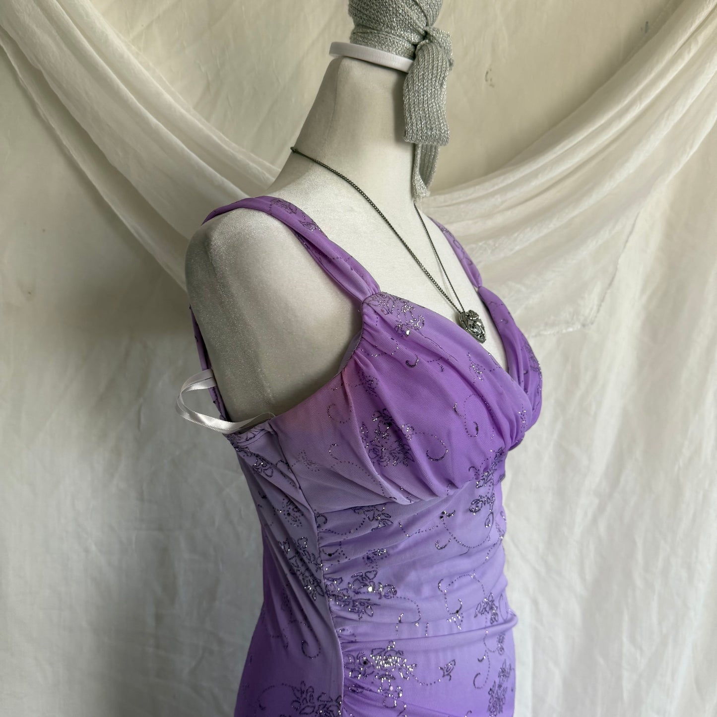 Taboo purple fairy glitter dress