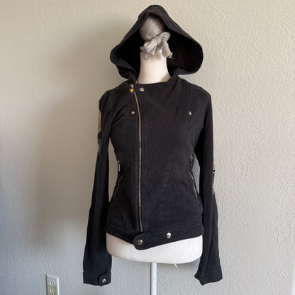 Harajuku fitted zip up jacket