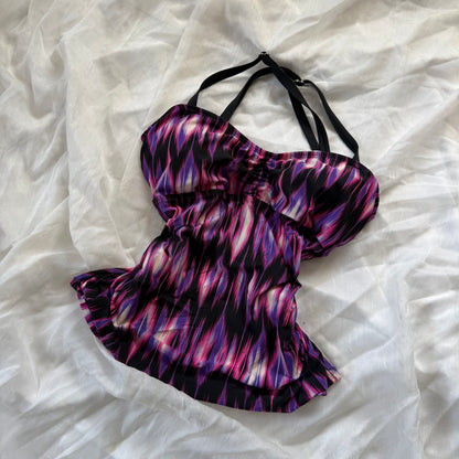 Colorful tankini top