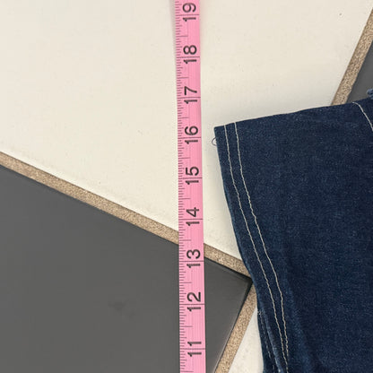Zoey Beth denim fitted maxi skirt