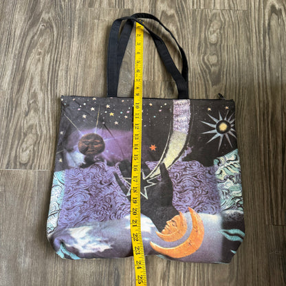 Crystal celestial shoulder bag