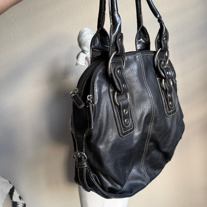 Mondani black shoulder bag