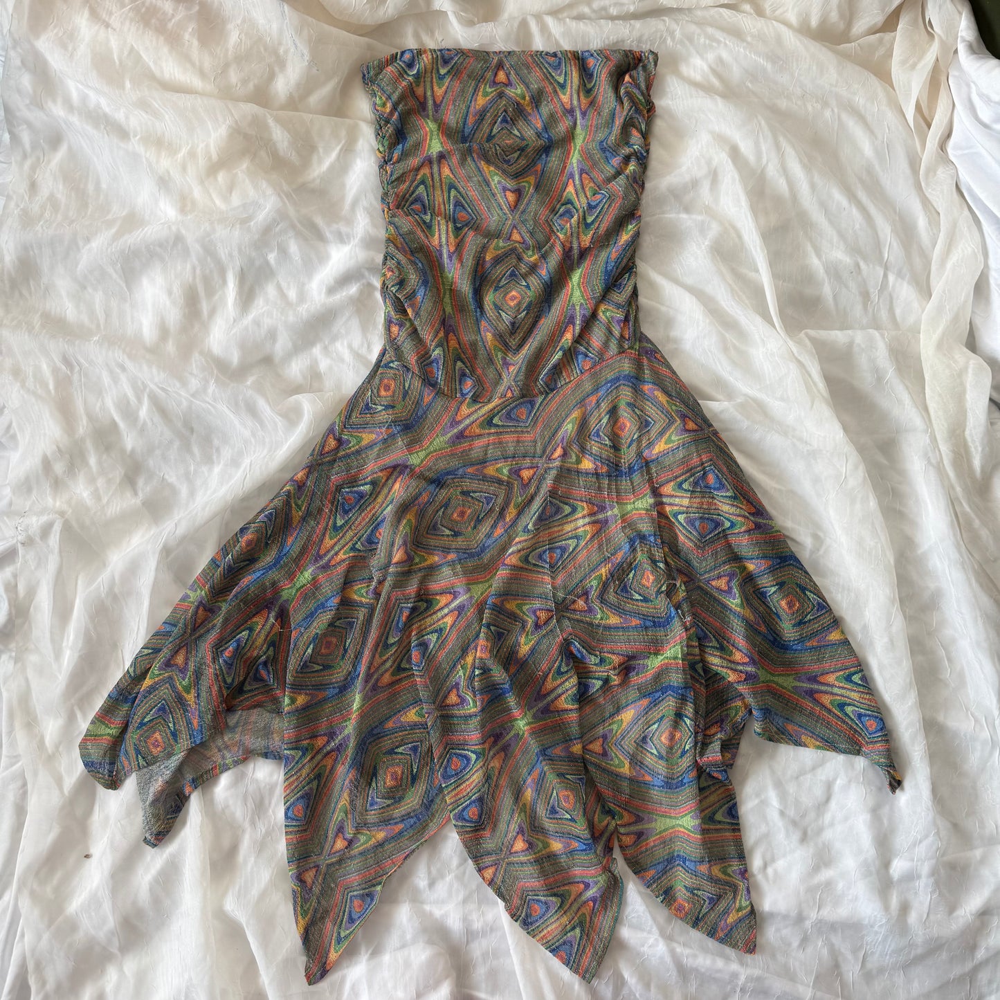 Swirly boho fairy dress