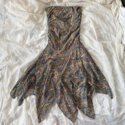 Swirly boho fairy dress