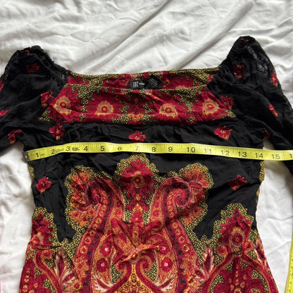 INC international boho longsleeve