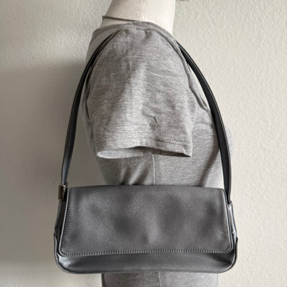 Liz Claiborne grey shoulder bag