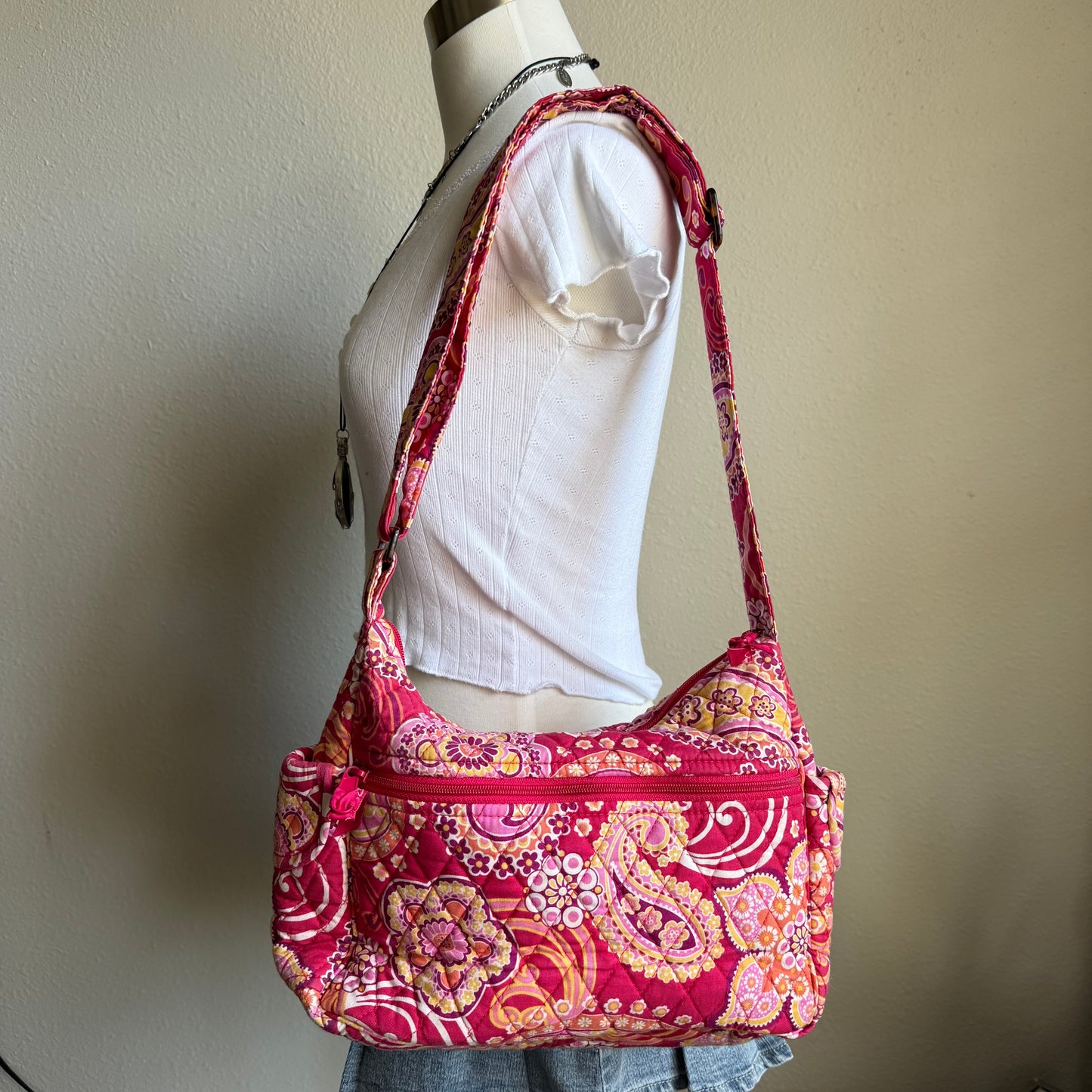 Vera Bradley Raspberry Fizz bag