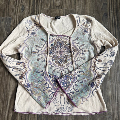 FANG whimsical longsleeve top