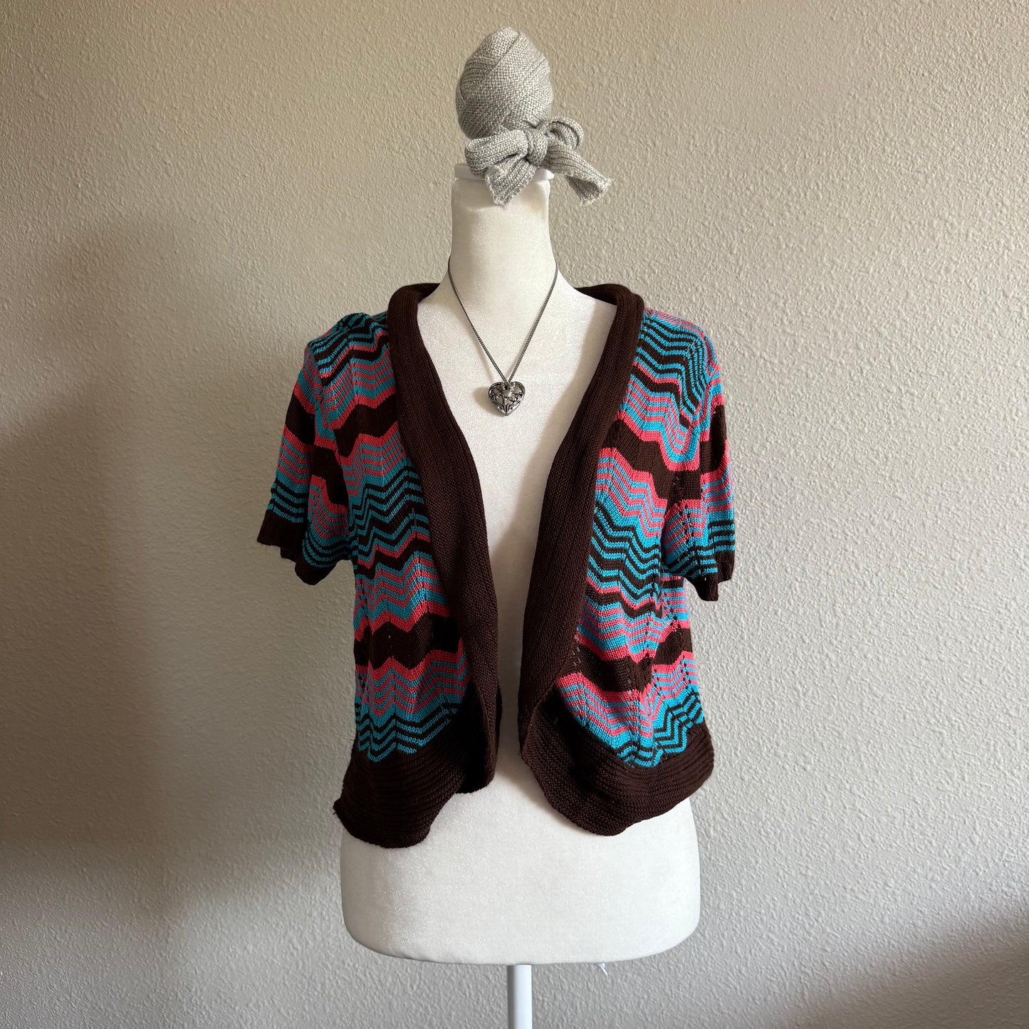 Fairy striped boho cardigan