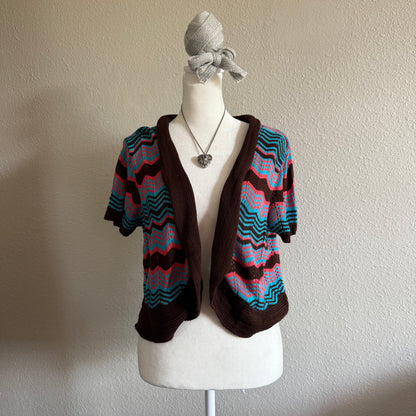 Fairy striped boho cardigan