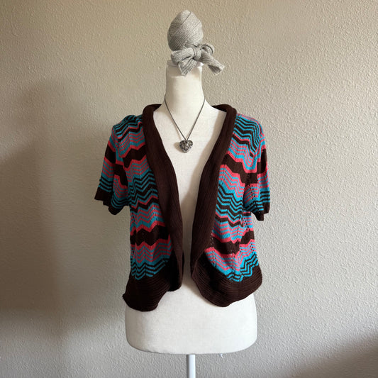 Fairy striped boho cardigan
