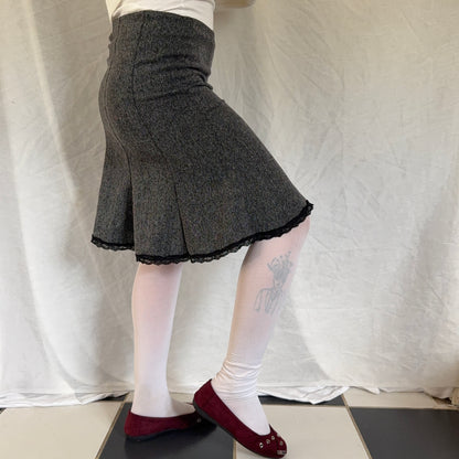 Office siren midi skirt