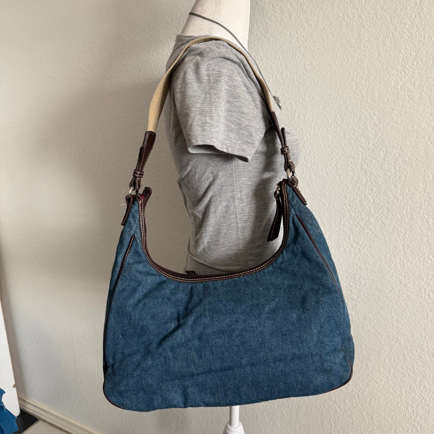 Tommy Hilfiger denim shoulder bag