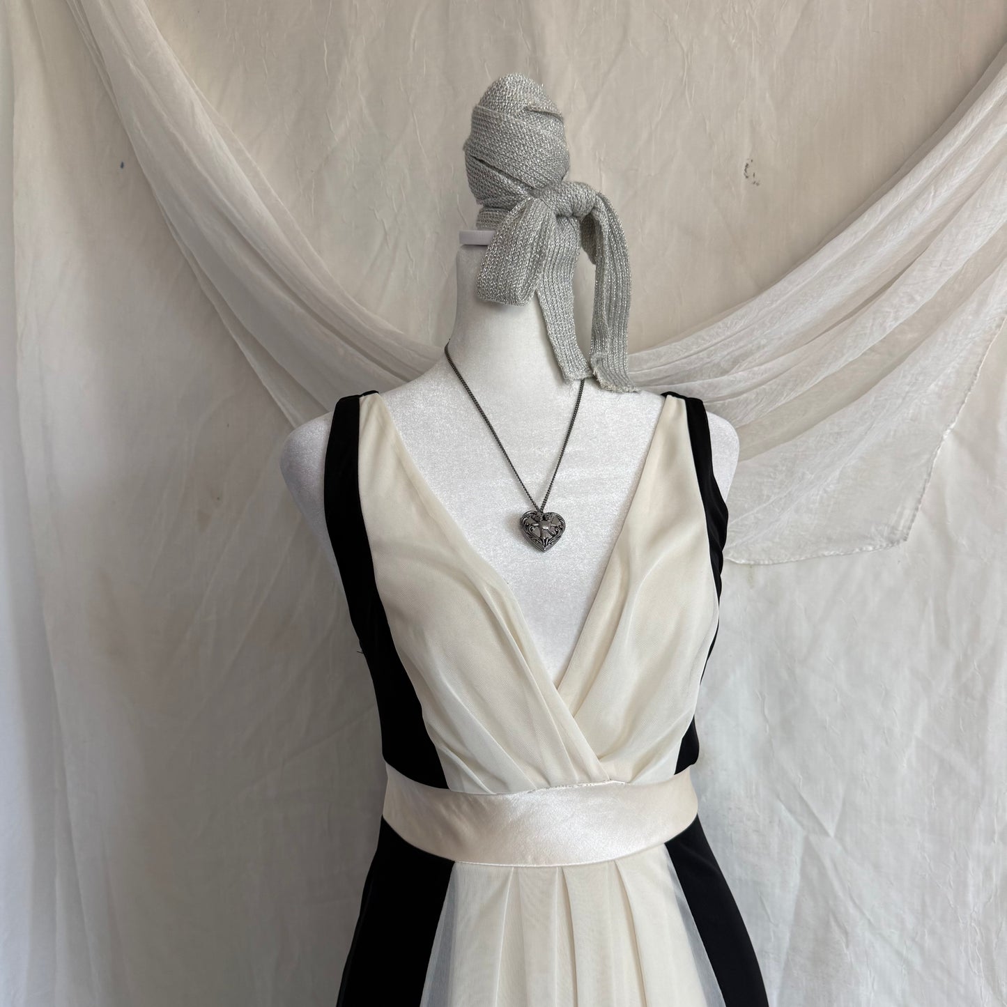 2000s Ruby Rox ribbon hoco dress