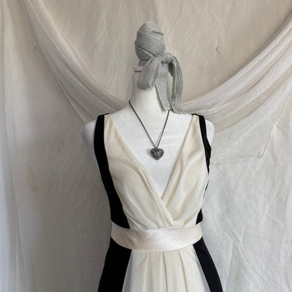 2000s Ruby Rox ribbon hoco dress