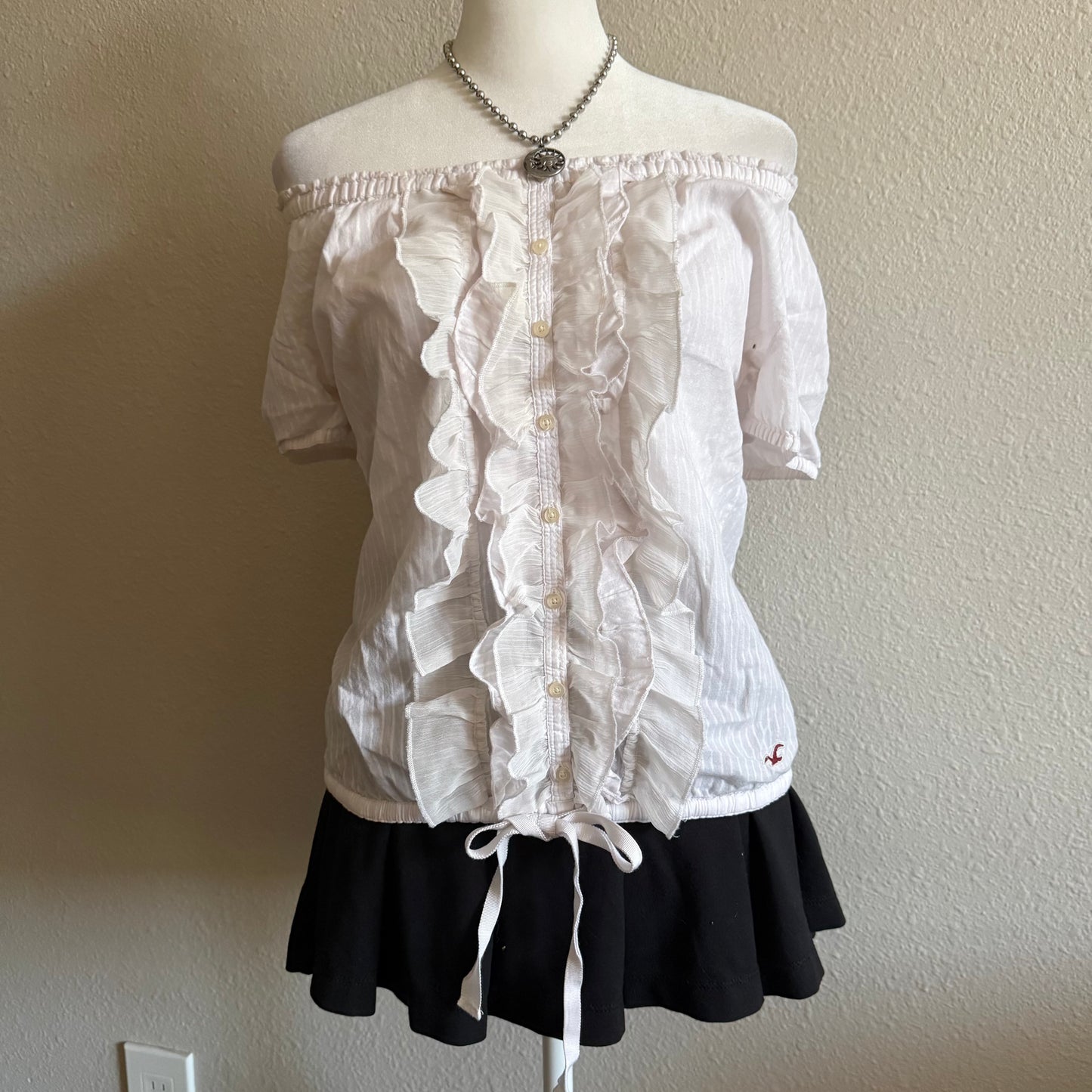 Hollister babydoll top