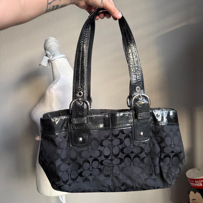 Black Coach shoulder bag