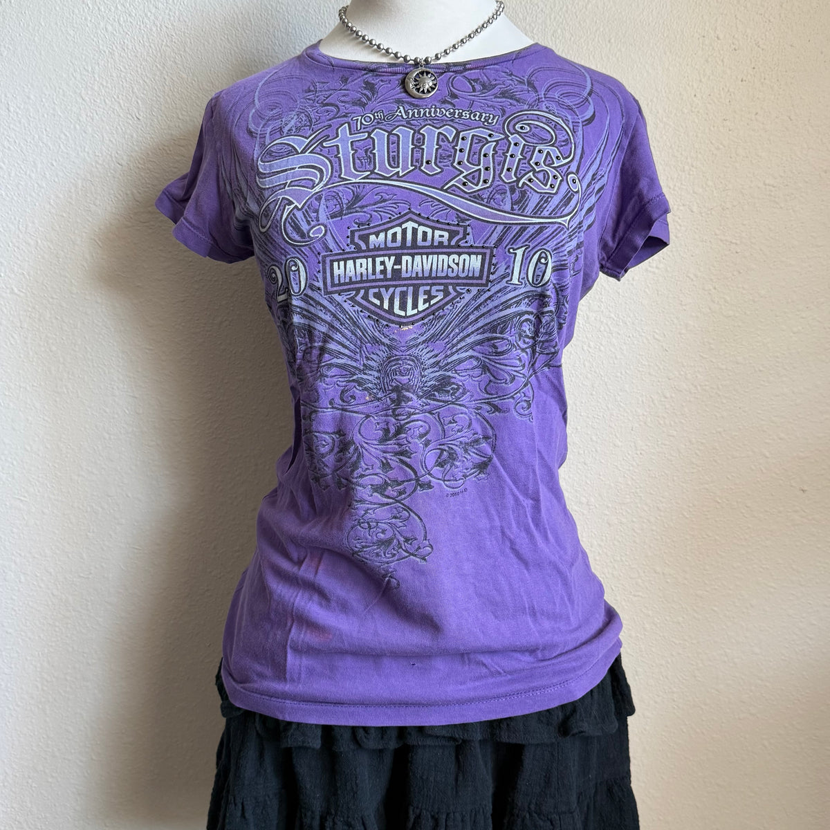 Sturgis Harley Davidson purple top