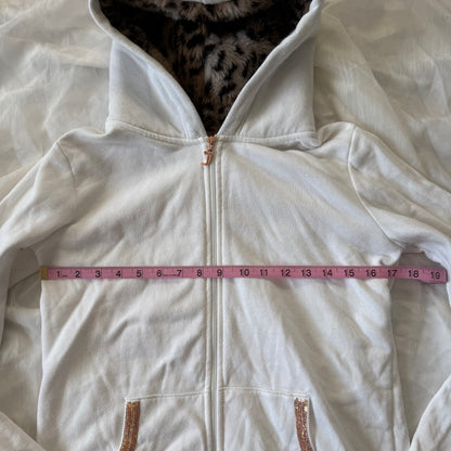 Juicy Couture fur zip up