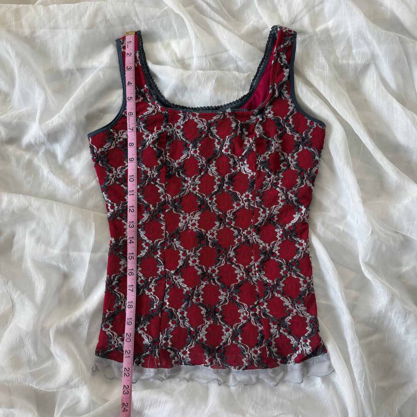 Fairy lace tank top