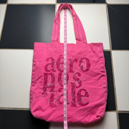 Aeropostale pink tote bag