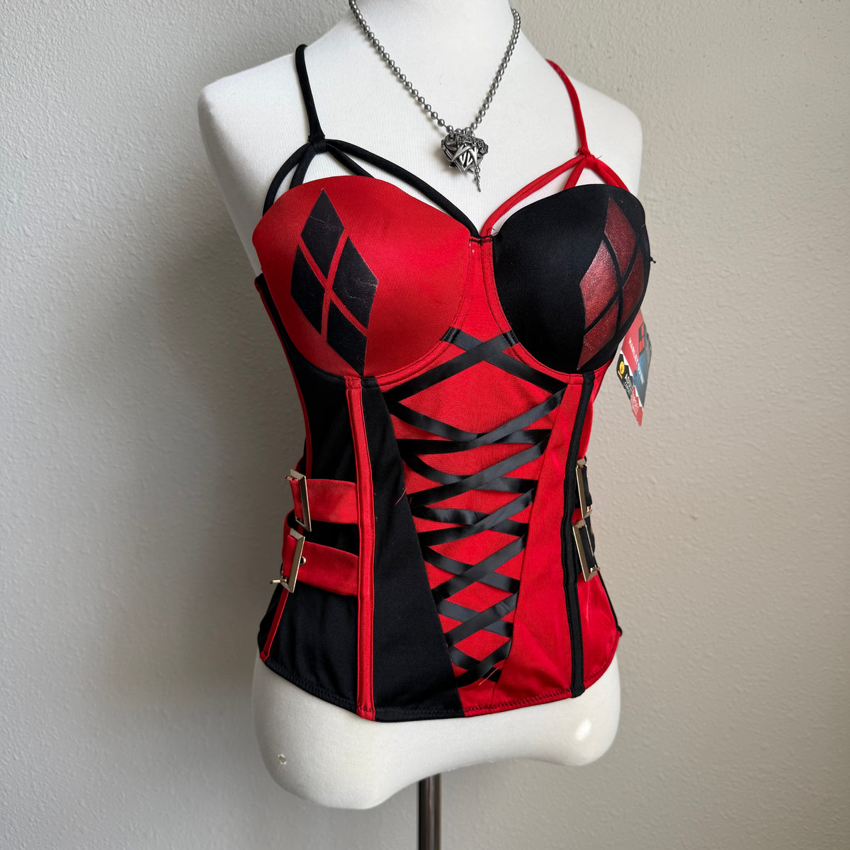 Harley Quinn costume corset