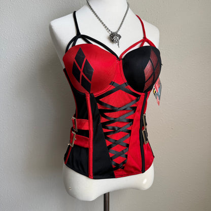 Harley Quinn costume corset