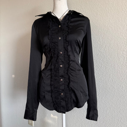 Office siren ruffle longsleeve