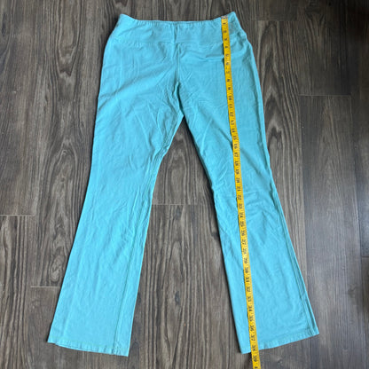 2000s turquoise leggings