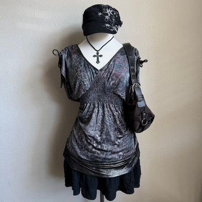 Y2K Tuscan mom top
