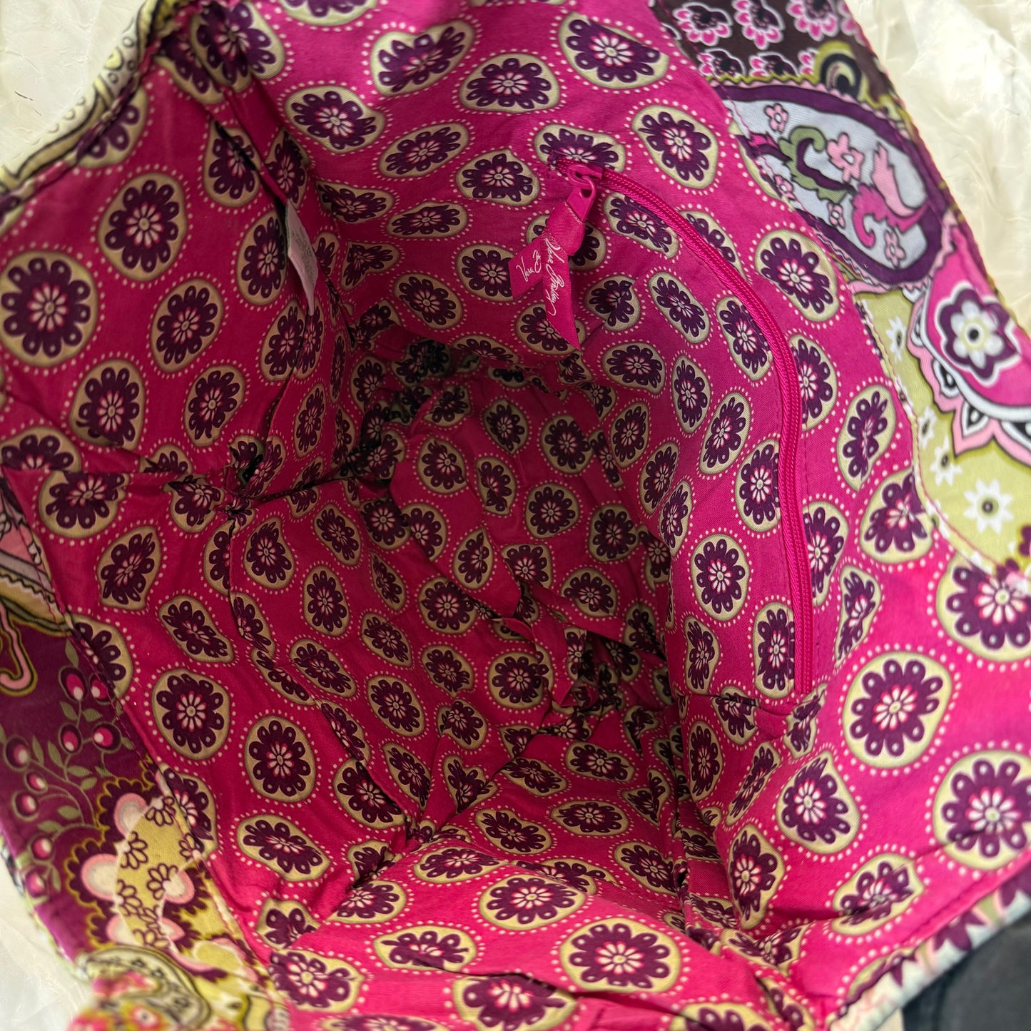 Vera Bradley paisley shoulder bag