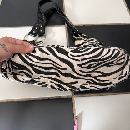 Zebra shoulder bag
