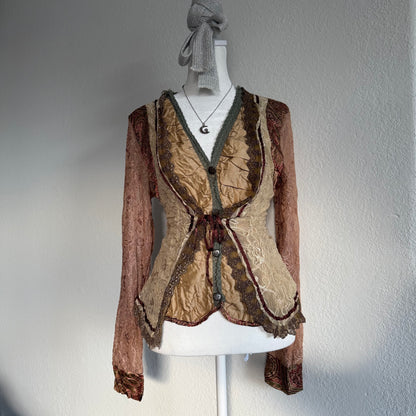 Fairy boho longsleeve top