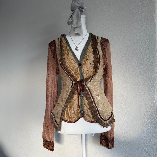 Fairy boho longsleeve top
