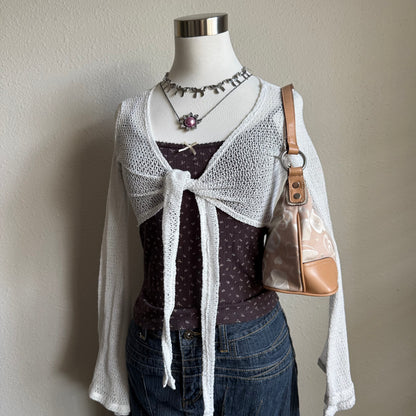 XOXO heart shoulder bag