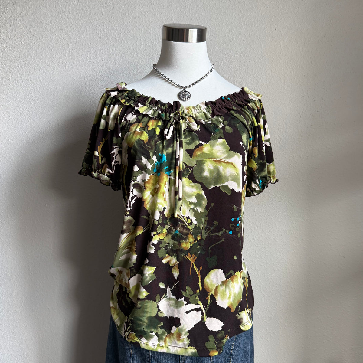Claire’s flower babydoll top
