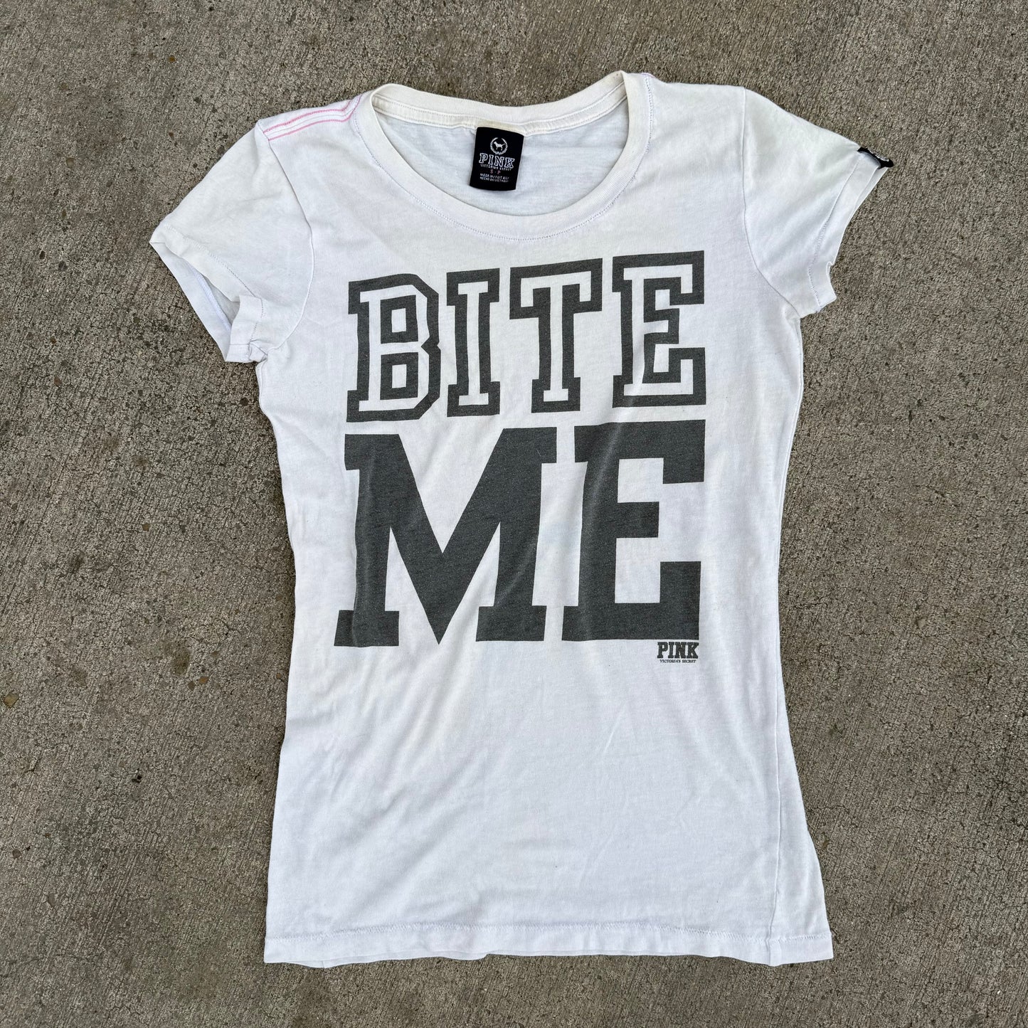 “Bite Me” PINK Victoria’s Secret top
