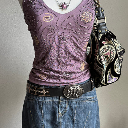 2000s Miss Me belt