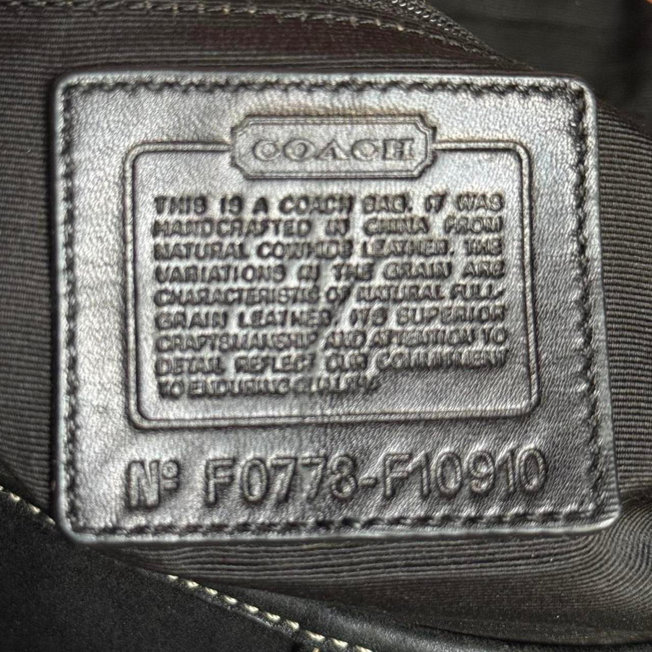 Coach SoHo black shoulder bag