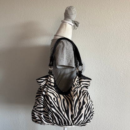 Zebra shoulder bag