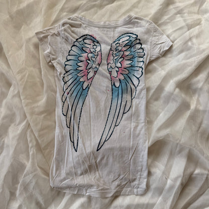 Aeropostale heart winged top